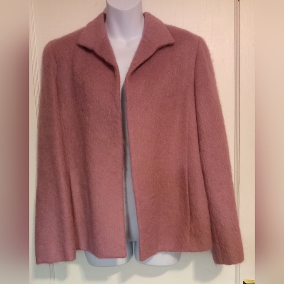 Jackets & Blazers - 🛍️ BUNDLE ONLY 🛍️Elegant Purple Wool And Mohair Bend Women's Blazer
